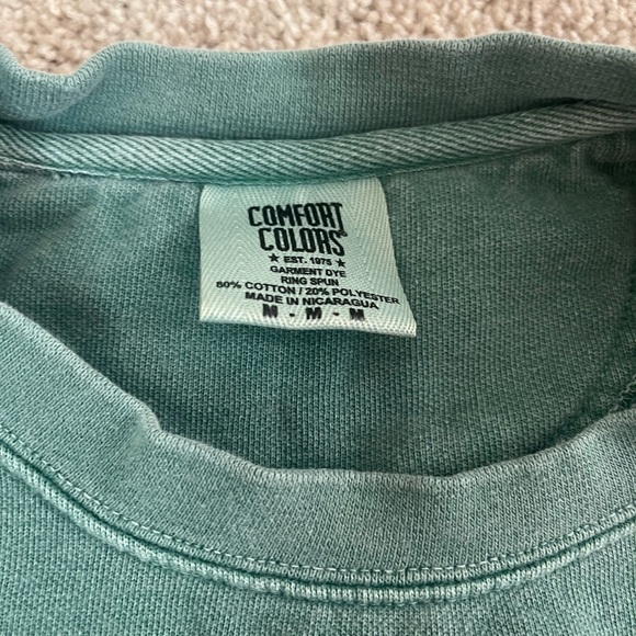 Great Smokey Mountain Stitched Comfort Color Sweatshirt WM - Picture 3 of 3